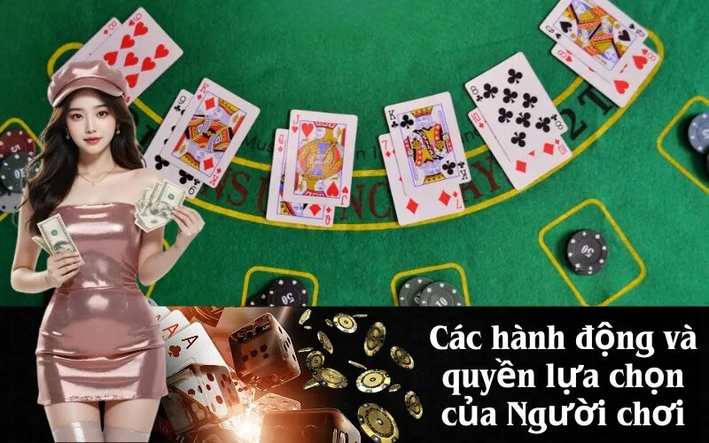 Các hành động và quyền lựa chọn của Người chơi