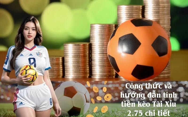 Công thức và hướng dẫn tính tiền kèo Tài Xỉu 2.75 chi tiết